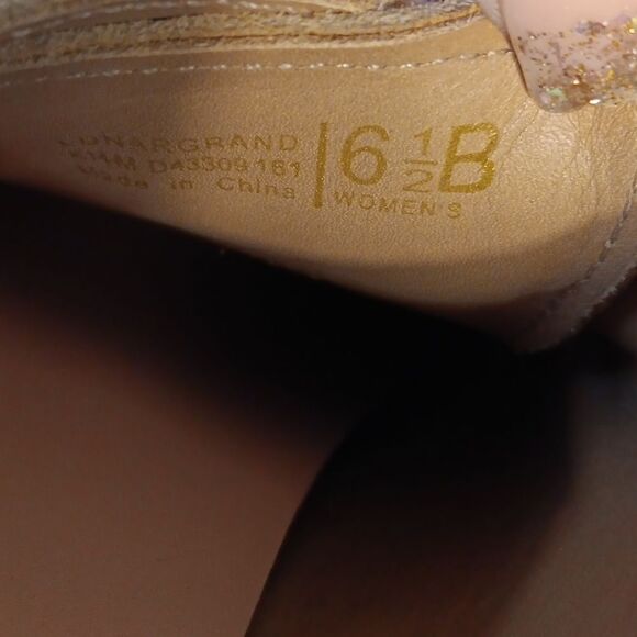 Cole Haan Lunargrand Tan Laceup Oxford Shoes - Picture 5 of 6